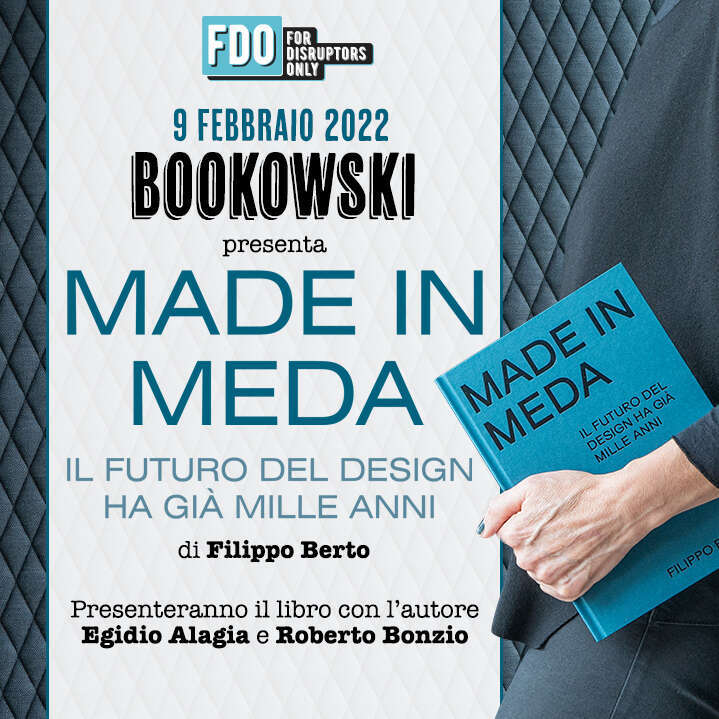 Bookowski Made in Meda Filippo Berto Salotti Roberto Bonzio Italiani di Frontiera